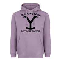 Lavender black stone dutton ranch Heavyweight Hoodie - artisFamous