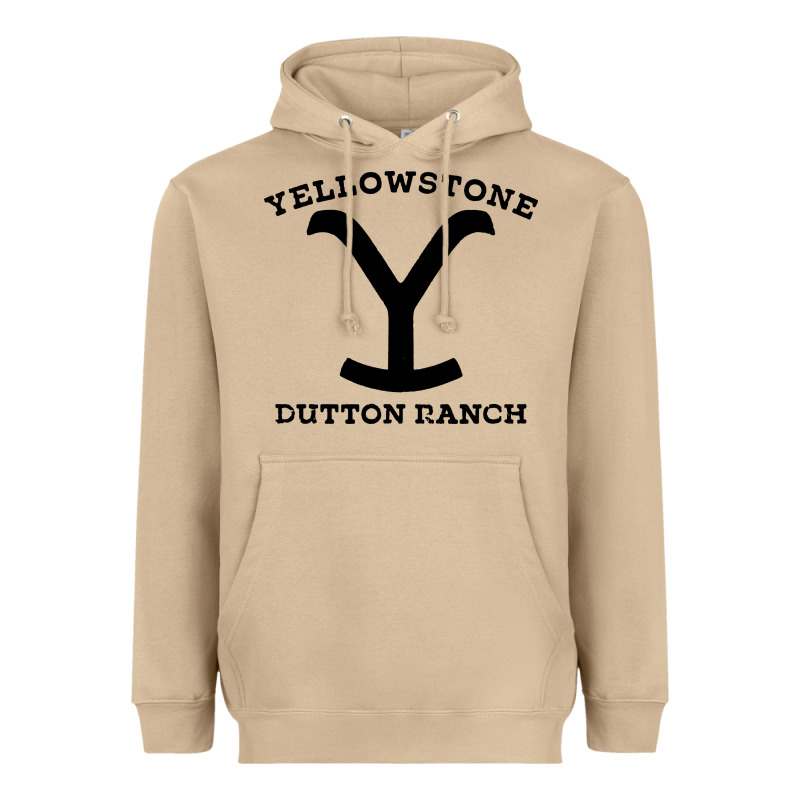 Black Stone Dutton Ranch Heavyweight Hoodie by artisFamous | Teevron
