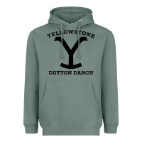 Sage black stone dutton ranch Heavyweight Hoodie - artisFamous