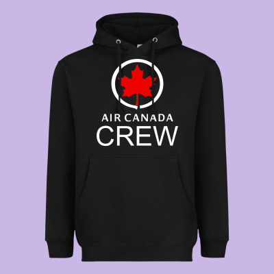 Aviation Air Canada Crew Heavyweight Hoodie Designed By Artisfamous