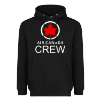 Black aviation air canada crew Heavyweight Hoodie - artisFamous