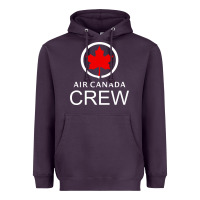 Plum aviation air canada crew Heavyweight Hoodie - artisFamous