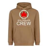 Toasted Coconut aviation air canada crew Heavyweight Hoodie - artisFamous