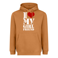 Meerkat i heart my girlfriend shirt Heavyweight Hoodie - artisFamous