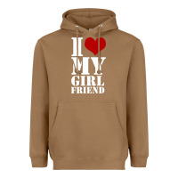 Toasted Coconut i heart my girlfriend shirt Heavyweight Hoodie - artisFamous