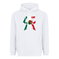 White canelo alvarez Heavyweight Hoodie - artisFamous