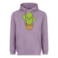 Lavender happy cactus hug me please Heavyweight Hoodie - artisFamous