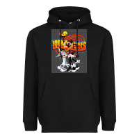 Black cartoon Heavyweight Hoodie - artisFamous