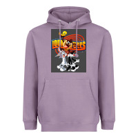 Lavender cartoon Heavyweight Hoodie - artisFamous