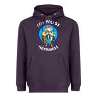 Plum los pollos hermanos classic Heavyweight Hoodie - artisFamous