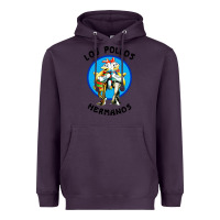 Plum los pollos hermanos classic Heavyweight Hoodie - artisFamous