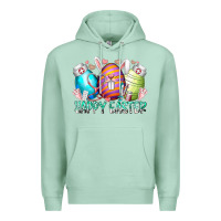 Seafoam happy easter day eggs nurse Premium Hoodie - RacoonDesign
