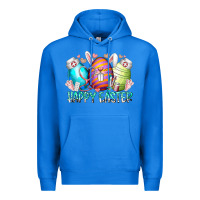True Royal happy easter day eggs nurse Premium Hoodie - RacoonDesign