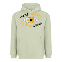 Matcha make orwell fiction again Heavyweight Hoodie - artisFamous