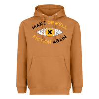 Meerkat make orwell fiction again Heavyweight Hoodie - artisFamous