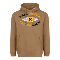 Toasted Coconut make orwell fiction again Heavyweight Hoodie - artisFamous