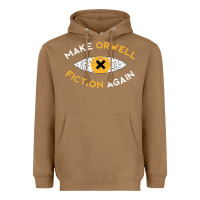 Toasted Coconut make orwell fiction again Heavyweight Hoodie - artisFamous