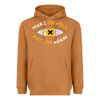 Meerkat make orwell fiction again Heavyweight Hoodie - artisFamous