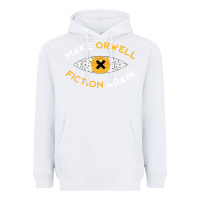 White make orwell fiction again Heavyweight Hoodie - artisFamous