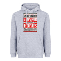Heather Grey malice above the palace essential Heavyweight Hoodie - artisFamous