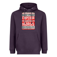 Plum malice above the palace essential Heavyweight Hoodie - artisFamous