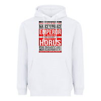 White malice above the palace essential Heavyweight Hoodie - artisFamous