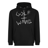 Black golf wang burgundy Heavyweight Hoodie - artisFamous