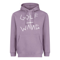 Lavender golf wang burgundy Heavyweight Hoodie - artisFamous