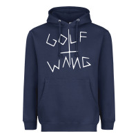 Navy golf wang burgundy Heavyweight Hoodie - artisFamous