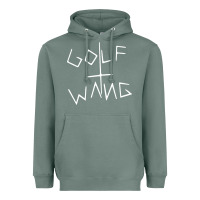 Sage golf wang burgundy Heavyweight Hoodie - artisFamous