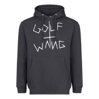 Smoke golf wang burgundy Heavyweight Hoodie - artisFamous