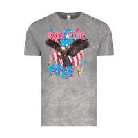 Cloud Rock Born to be free Vintage Tee - FaDigitalArtStudio