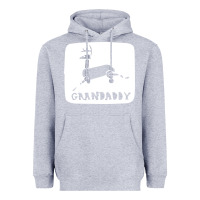 Heather Grey grandaddy Heavyweight Hoodie - artisFamous