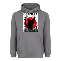 Storm vintage catzilla japanese sunset style Heavyweight Hoodie - artisFamous