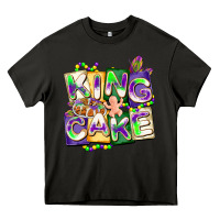Asphalt king cake mardi gras Heavy Core Tee - CowGirlArtShop