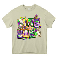 Mossy king cake mardi gras Heavy Core Tee - CowGirlArtShop