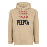 Mushroom Officially The World's Coolest Peepaw | Mens Gift Heavyweight Hoodie - artisFamous