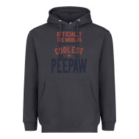 Smoke Officially The World's Coolest Peepaw | Mens Gift Heavyweight Hoodie - artisFamous