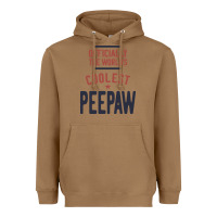 Toasted Coconut Officially The World's Coolest Peepaw | Mens Gift Heavyweight Hoodie - artisFamous