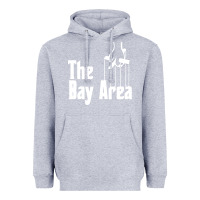 Heather Grey the bay area Heavyweight Hoodie - artisFamous