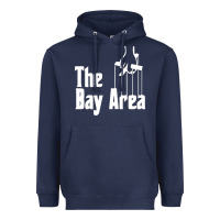 Navy the bay area Heavyweight Hoodie - artisFamous