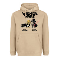 Mushroom wiener wars funny dachshund Heavyweight Hoodie - artisFamous