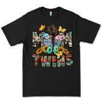 Black Mom of twins Mother's Day Premium Tee - CowGirlArtShop