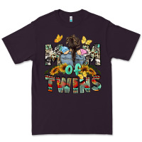Plum Mom of twins Mother's Day Premium Tee - CowGirlArtShop