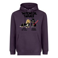 Plum wiener wars funny dachshund Heavyweight Hoodie - artisFamous