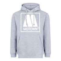 Heather Grey motown merch record Heavyweight Hoodie - artisFamous