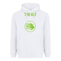 White klf re merch Heavyweight Hoodie - artisFamous
