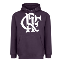 Plum camisa do flamengo Heavyweight Hoodie - artisFamous
