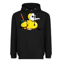 Black mighty rubber ducky Heavyweight Hoodie - artisFamous