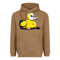 Toasted Coconut mighty rubber ducky Heavyweight Hoodie - artisFamous